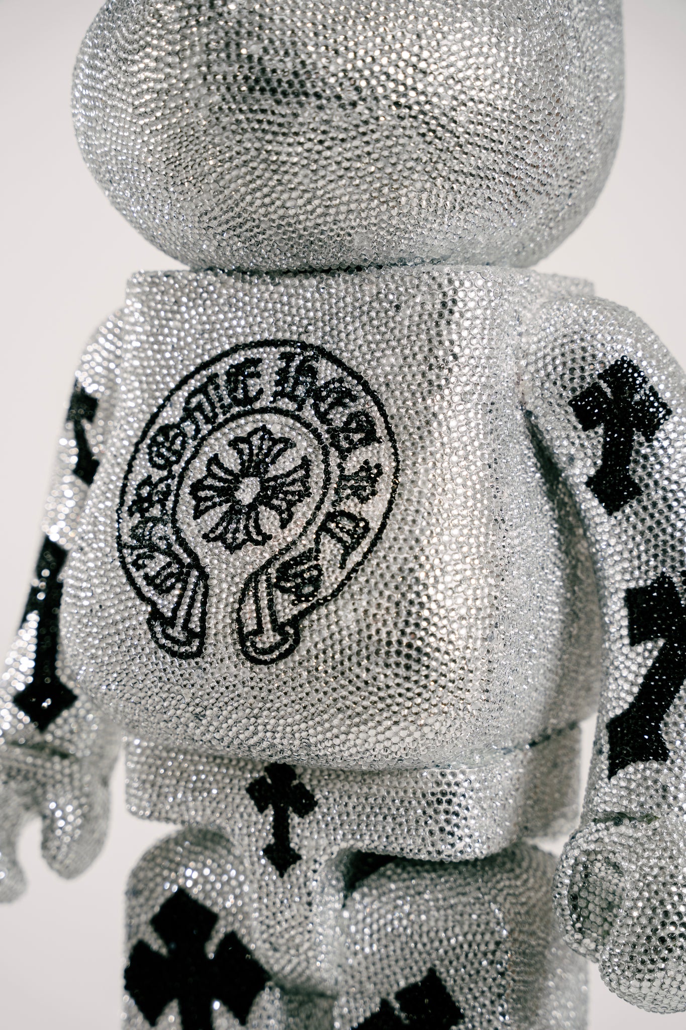 Chrome Hearts Bearbrick 1000% Strass Edition