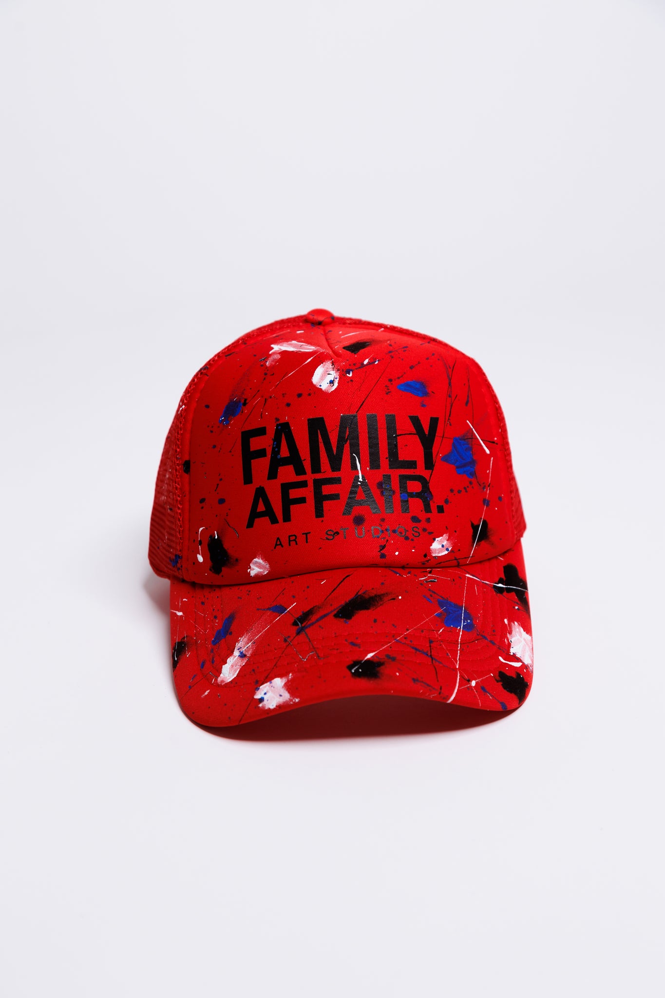 Family Affair Art Studios Cap RED